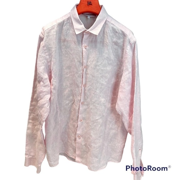 Orlebar Brown Morton Linen Shirt - Picture 1 of 7